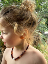 Load image into Gallery viewer, ~ Cherry Amber & Pearl / Sunstone ~
