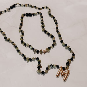 LARGE Letter - 60cm necklace