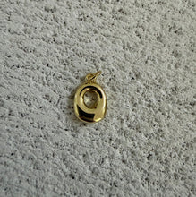 Load image into Gallery viewer, Small Gold Bubble Letter
