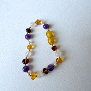 Lavender Anklet