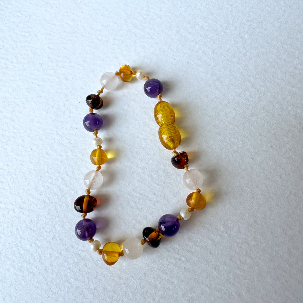 Lavender Anklet