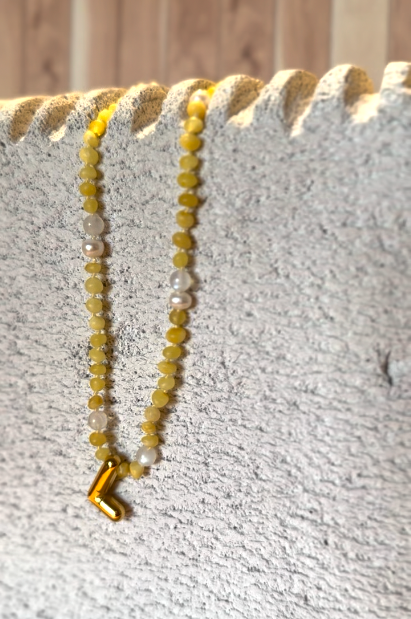 LARGE Letter - 60cm necklace