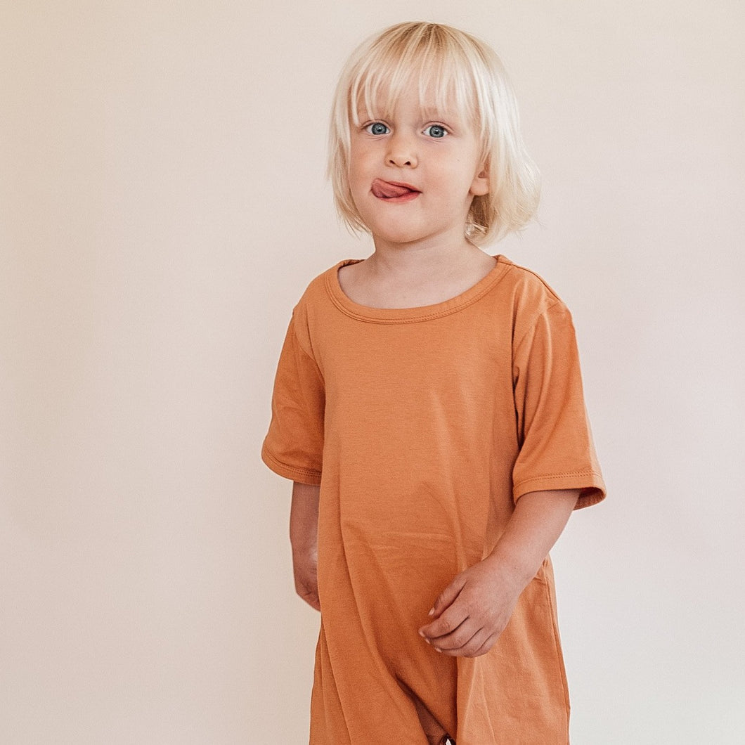Basic Romper Clay